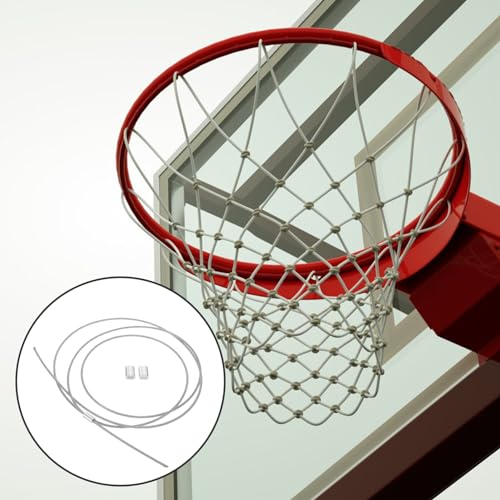 INOOMP Basketball Net Replacement Outdoor String for Basketball Hoops Basketball Net Rope Basketball Hoop Net