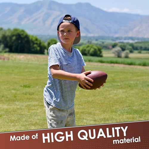 Blu Jay LMC Products Brown Foam Football for Kids - 9 ½ inch Foam Football, Soft Kids Ball