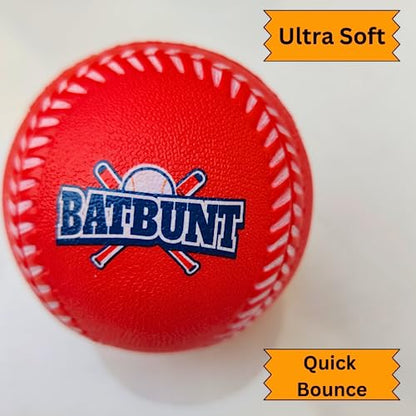 Practice Baseballs for Kids, Indoor Training Soft Foam Balls - 4Pcs Foam Baseballs