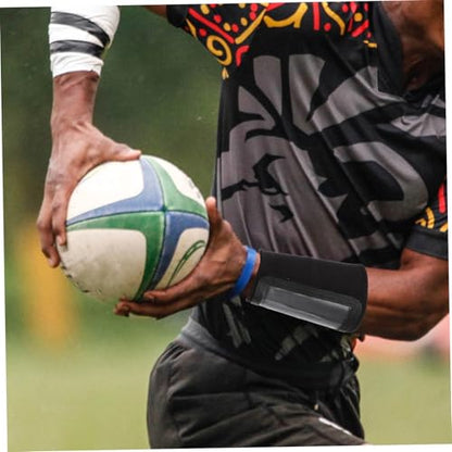 Football Tactical Wristband M Black, Ergonomic Quarterback Play Wristband, Soft Training Armband for Youth Football and Baseball Sports