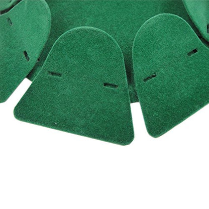 FAMI Indoor Golf Putting Cup - All-Direction Practice Hole Cup with Surface Flocking - color: Green 2Pack
