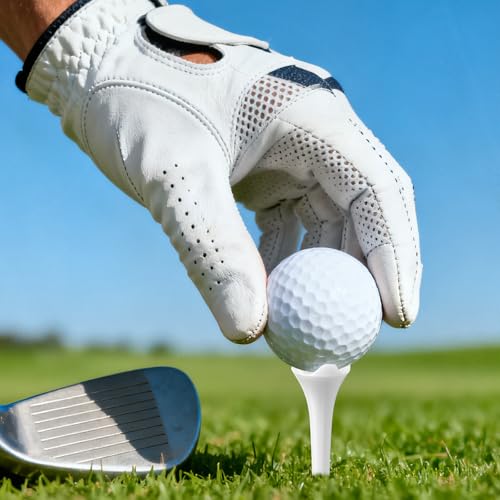 50PCS Plastic Golf Tees - 1-1/2‘’ Short Golf Tees - Enhanced Durability & Stability - Low-Friction Design for Iron、Par Threes, Hybrids and Driving Range