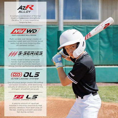 Marucci CATX2 Connect Senior League, 2 3/4" Barrel, -5, -8, -10 Drop, USSSA, End-Loaded