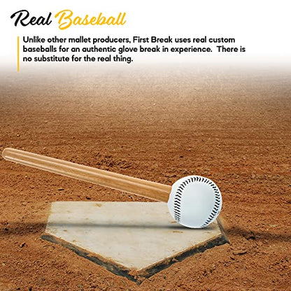Baseball Glove Mallet, Glove Break in and Shaping Tool for Baseball Glove and Softball Glove