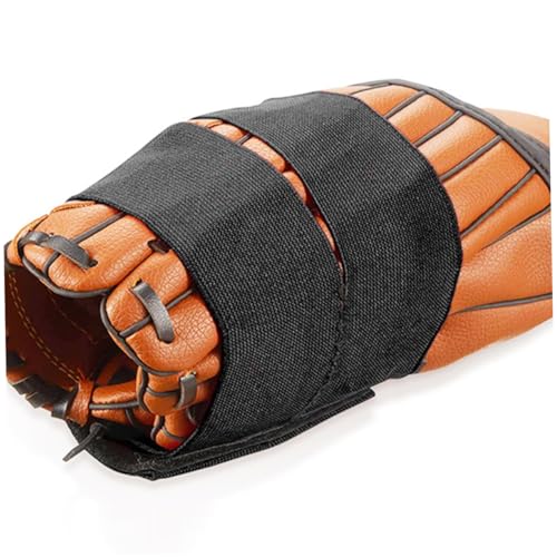 INOOMP 4pcs Baseball Glove Wraps Elastic Band for Catcher Gloves High Elasticity Design to Maintain Shape and Stability for Youth and Adult Baseball Players