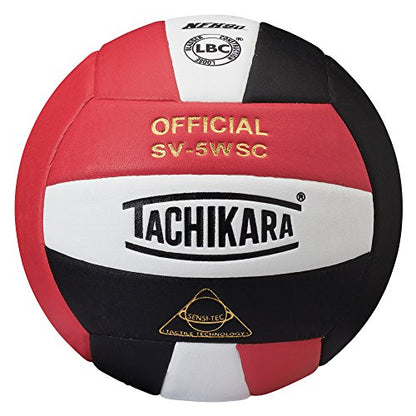 Tachikara® Sensi-Tec® SV5WSC-NFHS - color: Scarlet/White/Black, style: Old NHFS