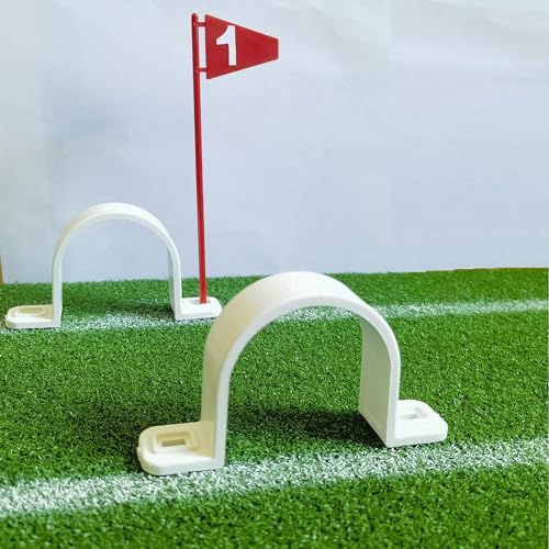 Golf Putting Gates Indoor Alignment Practice Golf Training Accessories 2Pieces One Pack