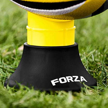 FORZA Telescopic Rugby Kicking Tee (Black & Yellow) (Extends to 2in High) – Improve Your Placekicker’s Aim & Accuracy [Net World Sports]