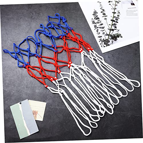 2Pcs Outdoor Basketball Net Durable Replacement Nets for Hoops for Basketball Shot Practice and Training