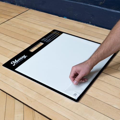 Murray Sporting Goods Courtside Premium Basketball Sticky Mat | Non-Slip Shoe Mat for Basketball Court Shoe Grip 19 in x 19 in | Replacement Sheets Don't Include Mat - style: Basketball Sticky Mat