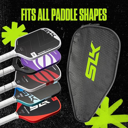 Selkirk Sport Pickleball Paddle Cover | Pickleball Paddle Case | Fits All Paddle Shapes and Sizes | SLK - color: SLK Black and Volt
