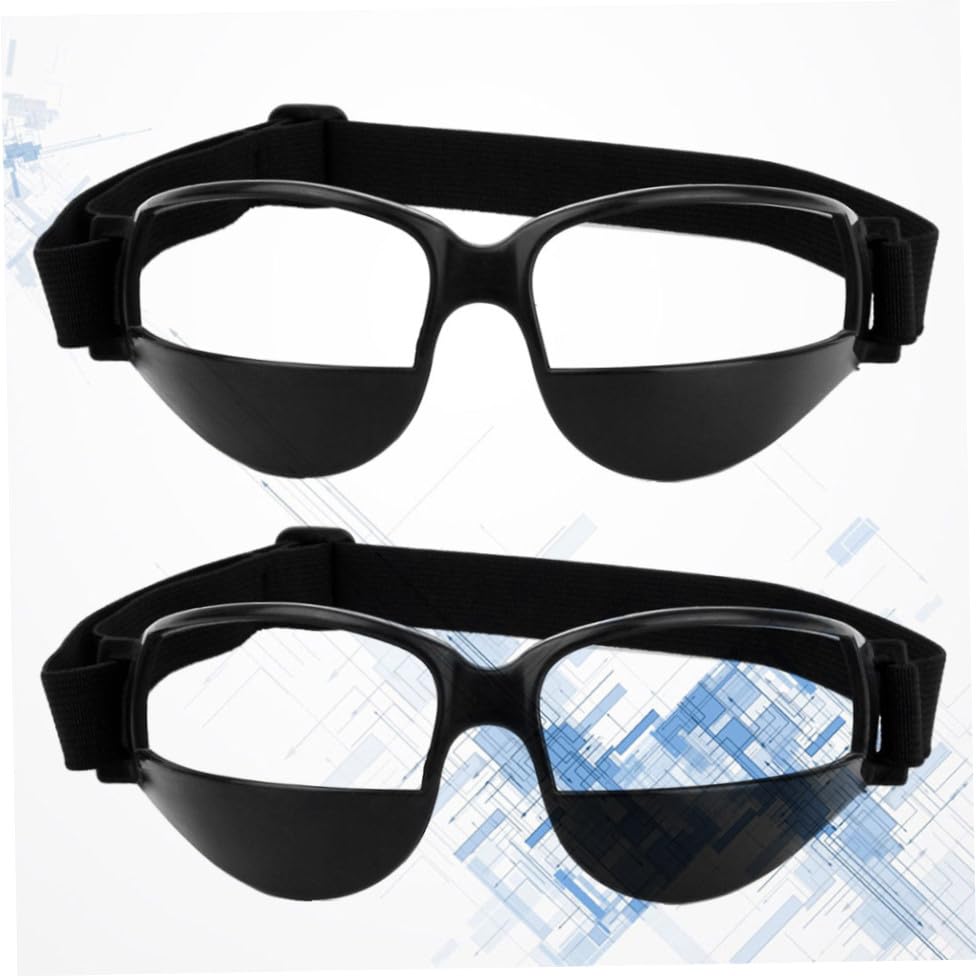 BESPORTBLE 2pcs Basketball -low Training Glasses Sports for Enhanced Handling Comfortable Fit for Dribbling and Training Black