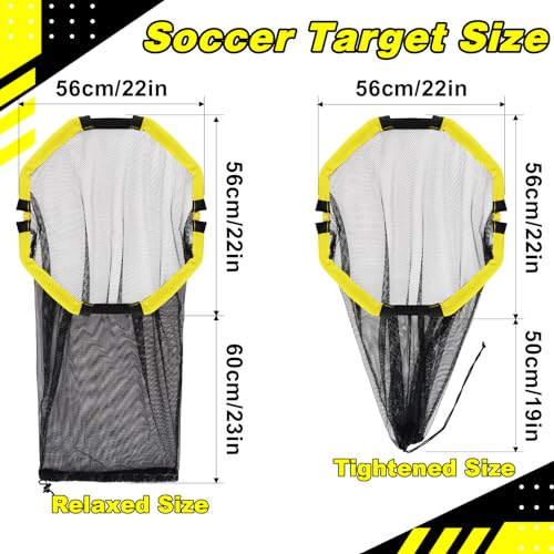 Happy Jump 3 in 1 Soccer Goal Target Net Practice