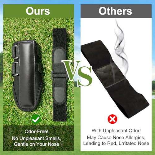 Golf Training Aid Kit with Arm Band and Wrist Strap, Golf Swing Training Wrist Angle Trainer Pro Golf - Swing Form Training Tool and Wrist Position Beginner Golfers