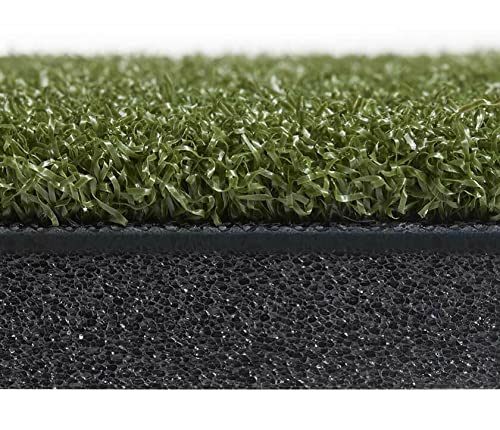 Dura-Pro Premium Turf Indoor/Outdoor Golf Mat. Bonus Tray + 3 Tees - style: Commercial 5'x5' Octagon -30mm Thickness