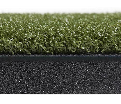 Dura-Pro Premium Turf Indoor/Outdoor Golf Mat. Bonus Tray + 3 Tees - style: Commercial 5'x5' Octagon -30mm Thickness