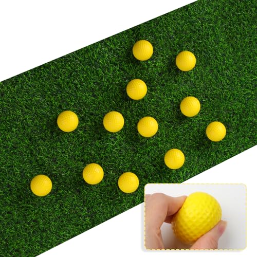 Guirnd 20 Pack Practice Golf Balls, 41mm Foam Golf Balls, Realistic Feel and Long Lasting Limited Fligh Practice Golf Balls for Backyard, Foam Golf Practice Balls for Indoors or Outdoors