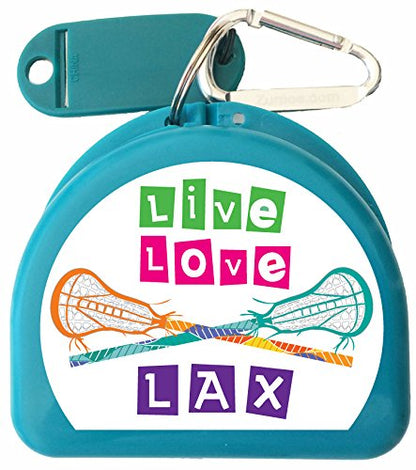 Lacrosse Mouthguard Case Mouth Guard Retainer Case - Live Love Lax