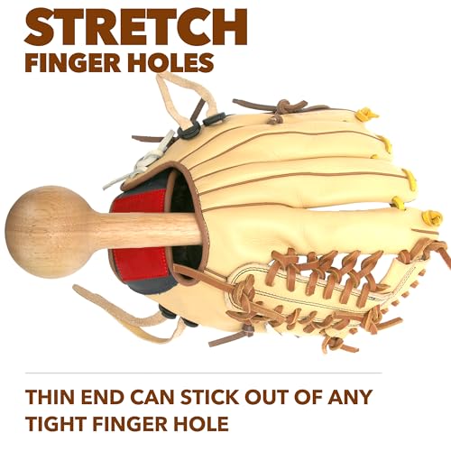AliBall AliBall Professional Baseball/Softball Glove Break-in Conditioning Kit - 5 Piece Set with Solid Construction Mallet, Universal Fit for Adult & Youth
