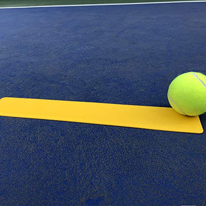 Court Line Marker Set Create Your Own Mini Pickleball Tennis Court (Yellow Line)