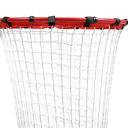 Volleyball Setter Training Equipment, Volleyball Setter Trainer Net Adjustable Angle & Height with Rolling Wheels for Professional Beginner Serving, Passing, Spiking