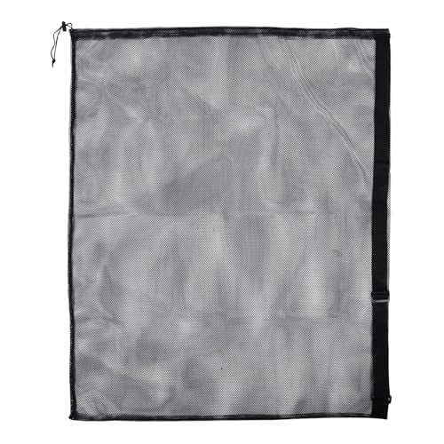 Heavy-duty Large Capacity Mesh Drawstring Bag for Basketball Soccer Volleyball, Single Shoulder Sports Ball Carrier Bag for Team Training and Outdoor Use