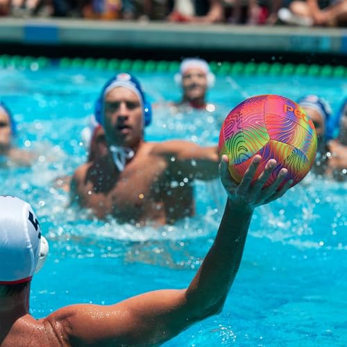 Waterproof Volleyball Size 5 - Perfect for Pool, Indoor & Outdoor Games - Durable, Lightweight, and Easy to Use for Beginners, Teens, and Adults (with Pump) - style: 2 PACK
