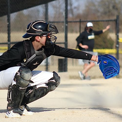 Baseball Catcher Glove,Right Hand Throw, Baseball and Softball Catcher's Mitt for Kid Youth Aldult