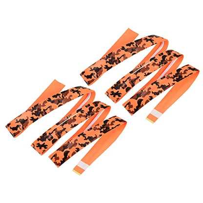 PATIKIL Racket Overgrip with Damping Ridges, PU Grip Tape Non-Slip Absorbent Camo Pattern for Tennis Badminton Fishing Rod