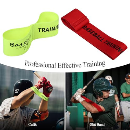 OTW Softball Baseball Swing Trainer, Training and Batting Hitting Equipment - style: 2 Bands