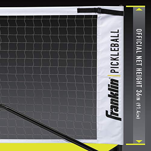 Franklin Sports Portable Outdoor Pickleball Net - Regulation Size 22' Foot Net with Travel Bag - style: Official Size Net with Wheels
