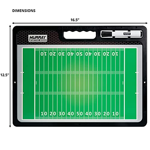 Murray Sporting Goods Premium Coaches Clipboard | Double-Sided Dry Erase Marker Board for Basketball, Baseball, Soccer, Football, Hockey (Marker Included)