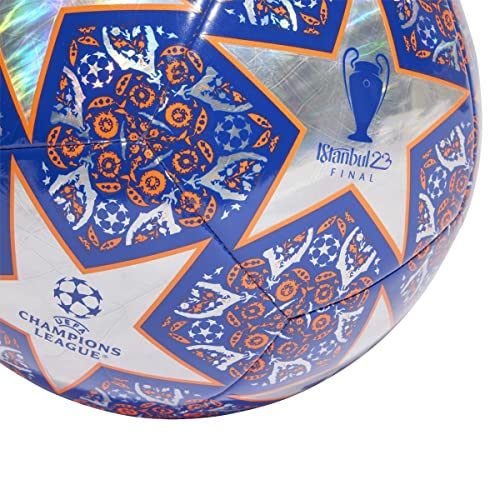 Adidas UCL Training Hologram Foil St. Petersburg Ball - color: Multicolor/Team Royal Blue/Solar Orange