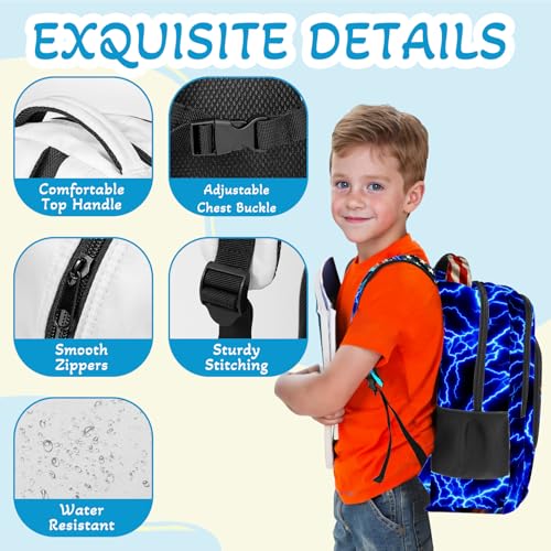 Football Backpack for Kids,School Bookbag Large Capacity Adjustable Bookbag Durable Lighting Multi Pockets School Bag Daypack Travel (Football) - color: Football