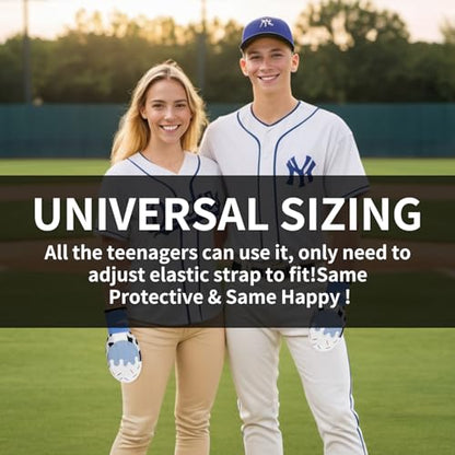 Baseball Sliding mitt, Sliding Mitt for Youth, Baseball Softball Glove for Hand Protection, Breathable and Durable, Adjustable Elastic Wrist Strap, Ambidextrous Design