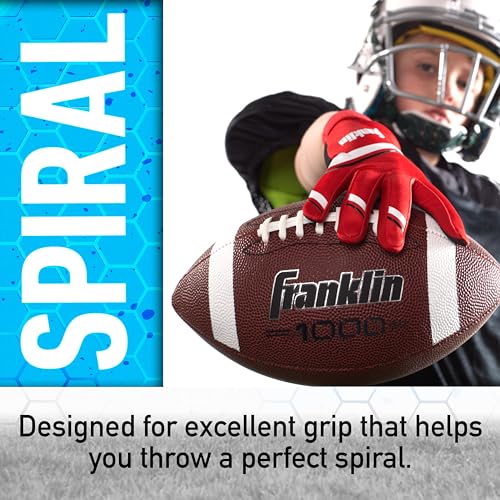 Franklin Sports Football, Kicking Tee + Pump Set - Grip Rite Official or Junior Size - Ball, Tee + Air Pump with Needle
