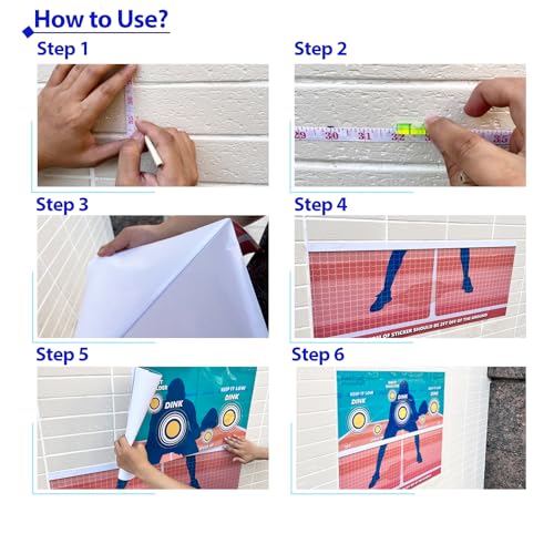 Pickleball Dink Pad - Training Wall Dink Pads for Practice