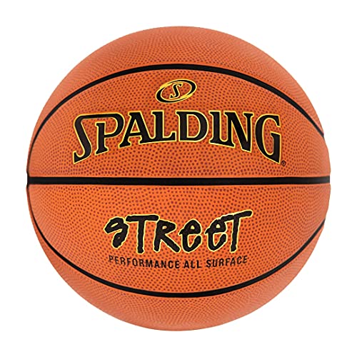 Spalding Outdoor Rubber Basketballs | Performance Rubber Cover Designed for Outdoor Play | Multiple Sizes & Colors