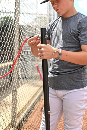 Power Swing Original Swing Strength Training Bat. Baseball Softball Cricket Training Bat, 1 Attachment Point. 5 Adjustable Resistance Bands, Build Bat Speed & Power At Home, Training All Ages
