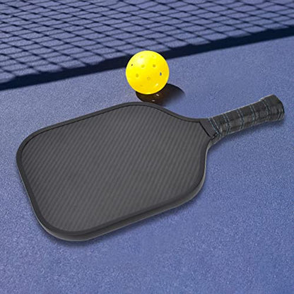 Carbon Fiber Paddle, Lightweight Portable Racquet with Polypropylene Honeycomb Core, Training Sports Equipment for Ball Control