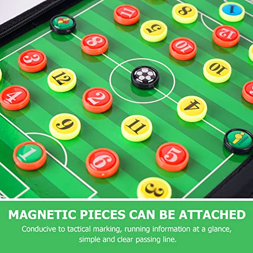VolksRose Replacement Magnets for Coach Board, Player Magnets and Dry Erase Marker Pen for Soccer Basketball Coaching Board, Tactics Strategy Board Coaches Clipboard Accessories
