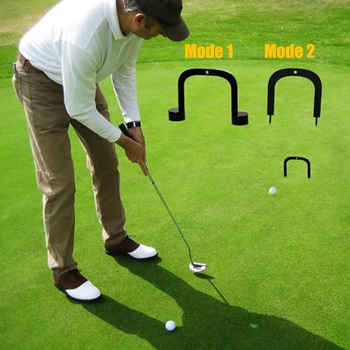 Genérico Golf Putting Aid - Door Practice Alignment Door - Putt Alignment Trainer - for Indoor Yard, Home Office, Lawn, Living Room