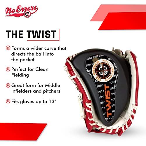 No Errors WebGem Fielder’s Glove Care System – Formation & Break-in Tool for Baseball Mitts, Holds Shape, Essential Gear, Gift for Players - style: Twist