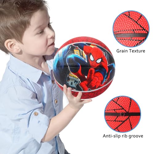 DECLIR Kids Basketball Size 5 Youth Basketball 27.5" for Indoor Outdoor Play Games,Training Basketball for Beginner(Boys&Girls)