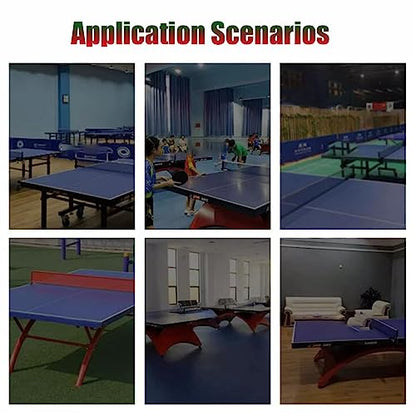 Table Tennis Ball Catch Net Portable Table Tennis Ball Catch Net，Large Ping Pong Practice Net with Wheels, Collection Net for Ping Pong Robots, Serves and Multi-Ball Training (Size : 148x200