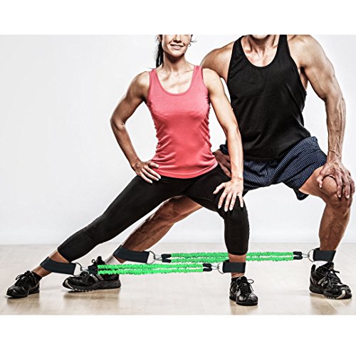 Ankle Resistance Training Speed and Agility Training Tool Ankle Resistance Bands for Football Basketball Taekwondo Yoga Boxing Soccer Kick Boxing Thai Punch Karate Running