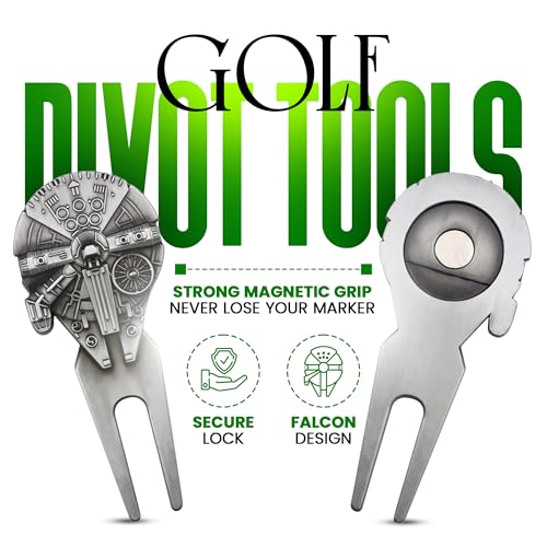 K9King Funny Golf Ball Marker with Magnetic Hat Clip – Unique Durable Enamel Ball Marker – Enhanced Golfing Fun Waterproof Scratch Free Golf Accessories and Gifts for Golfers