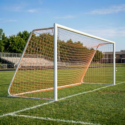 Cannon Sports Heavy Duty Soccer Goal Net 24x8 - Full Size Replacement Soccer Net - Weatherproof – 2 Professional Soccer Replacement Goal Nets