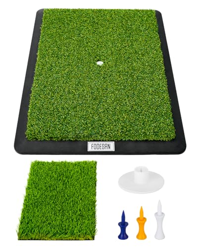High-Precision Golf Hitting Mat – Practice Mat with Swing Path Feedback & Impact Detection – Indoor/Outdoor Use – Golf Swing Trainer for Home Training – Gift for Golfers, Beginners & Pros - style: Golf Turf Mat