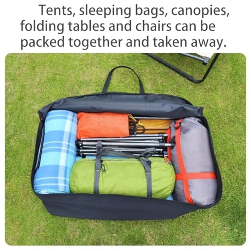 Portable Foldable Lightweight Luggage Heavy Duty Sports Storage Bag Travel Duffle Bag for Hiking, Camping & Gym Equipment Bag for Team Coaches (27.6 * 11.8 * 10.2 inches) - size: 27.6 * 11.8 * 10.2 inches